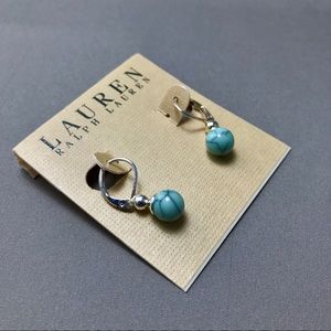 A3-3 Lauren Ralph Lauren/Drop/Turquoise/Earrings